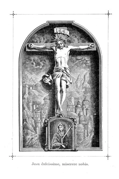 Christian illustration. Old image