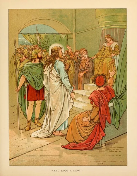 Hıristiyan illüstrasyon. Eski görüntü