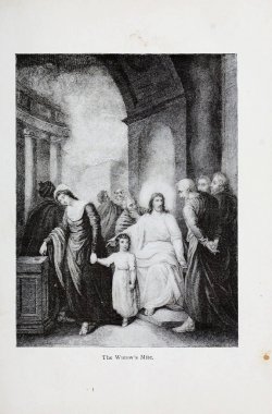 Hıristiyan illüstrasyon. Eski görüntü