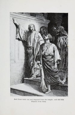 Hıristiyan illüstrasyon. Eski görüntü