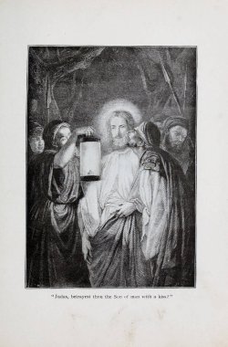 Hıristiyan illüstrasyon. Eski görüntü