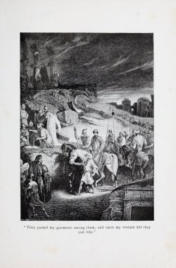 Hıristiyan illüstrasyon. Eski görüntü