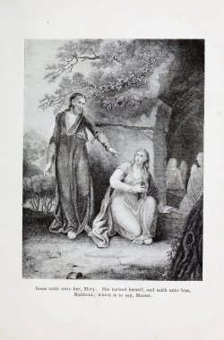 Hıristiyan illüstrasyon. Eski görüntü