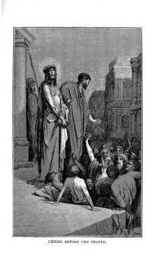 Hıristiyan illüstrasyon. Eski görüntü