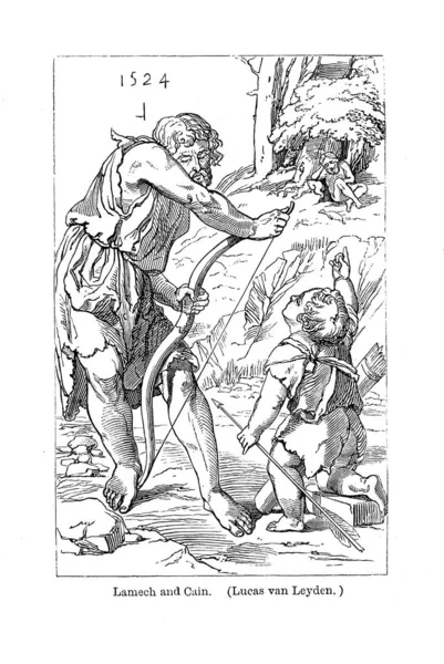Christelijke Illustratie Oud Beeld — Stockfoto