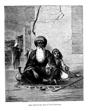 Hıristiyan illüstrasyon. Eski görüntü