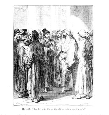 Hıristiyan illüstrasyon. Eski görüntü