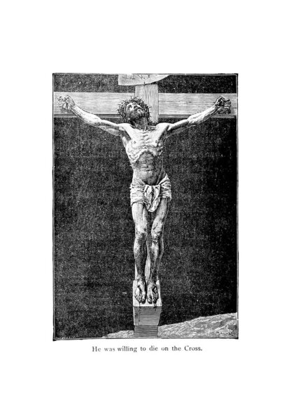 Christian illustration. Old image