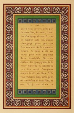 Hıristiyan illüstrasyon. Eski görüntü