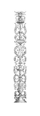 Hıristiyan illüstrasyon. Eski görüntü