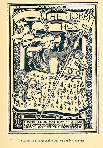 Плакат Ретро Старая Иллюстрация — стоковое фото