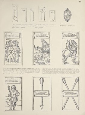 Hıristiyan illüstrasyon. Eski görüntü