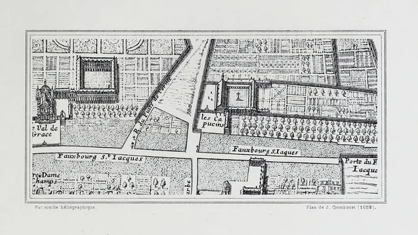 Plan Van Parijs Retro Afbeelding — Stockfoto