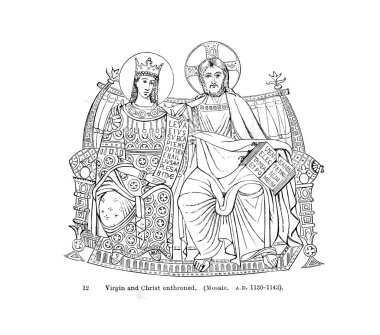 Meryem. Eski illüstrasyon