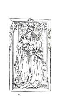 Meryem. Eski illüstrasyon