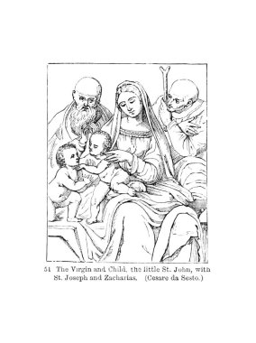 Meryem. Eski illüstrasyon