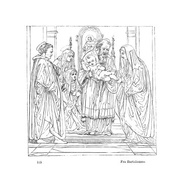 Meryem. Eski illüstrasyon