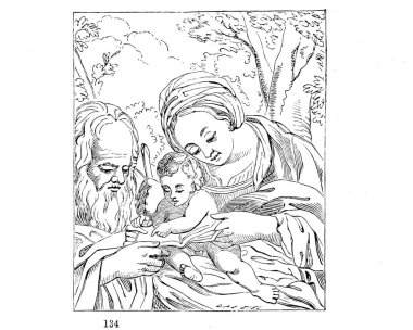 Meryem. Eski illüstrasyon