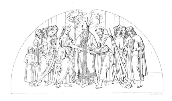 Meryem. Eski illüstrasyon