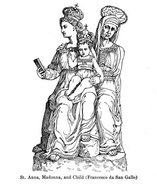 Meryem. Eski illüstrasyon