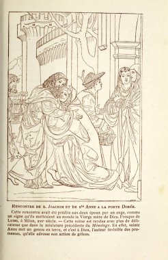 Meryem. Eski illüstrasyon