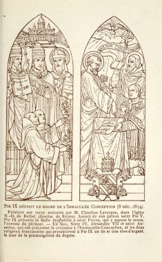 Meryem. Eski illüstrasyon