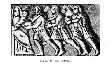 Meryem. Eski illüstrasyon