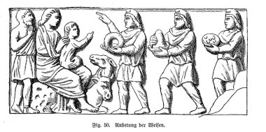 Meryem. Eski illüstrasyon