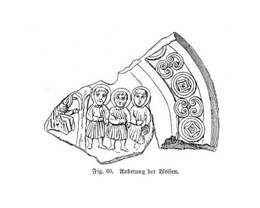 Meryem. Eski illüstrasyon