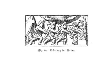 Meryem. Eski illüstrasyon