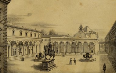 Bazilikası della Santissima Annunziata (En Kutsal Annunciation Bazilikası) harika görüntü etrafında metinlerin Tarihi) 