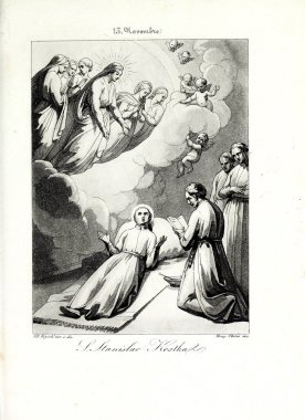 Hıristiyan illüstrasyon. Eski görüntü