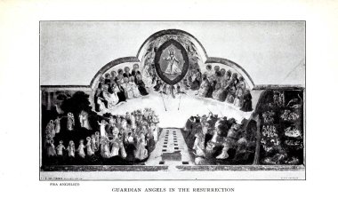 Hıristiyan illüstrasyon. Eski görüntü