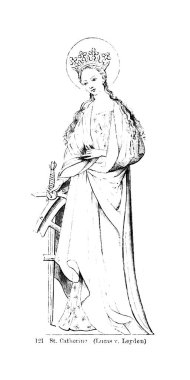 Hıristiyan illüstrasyon. Eski görüntü