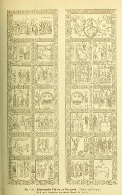  Hıristiyan illüstrasyon. Eski görüntü