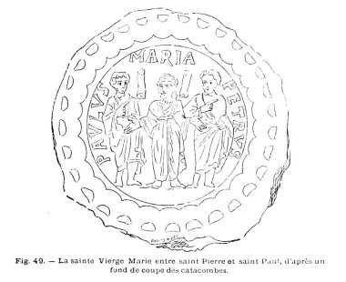 Hıristiyan illüstrasyon. Eski görüntü