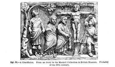 Hıristiyan illüstrasyon. Eski görüntü