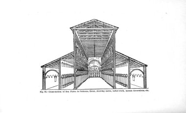 Hıristiyan illüstrasyon. Eski görüntü