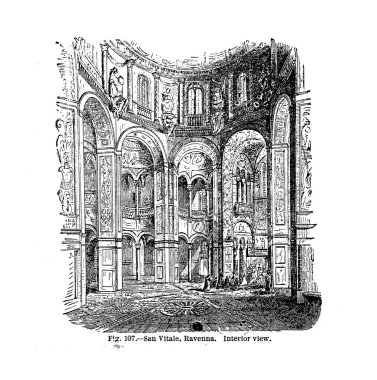 Hıristiyan illüstrasyon. Eski görüntü