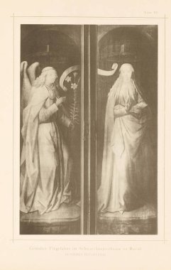 Hıristiyan illüstrasyon. Eski görüntü