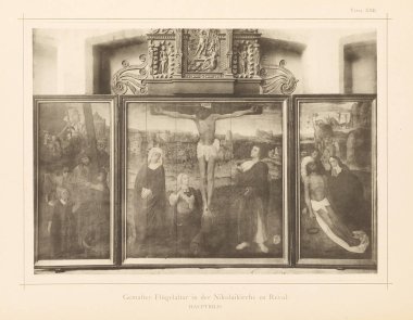 Hıristiyan illüstrasyon. Eski görüntü