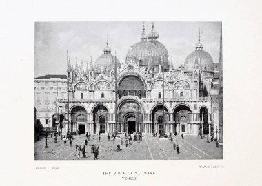  Hıristiyan illüstrasyon. Eski görüntü