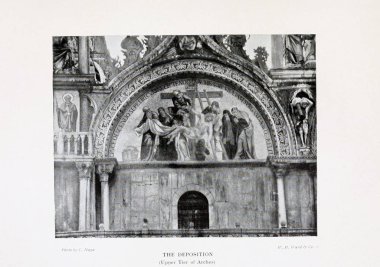  Hıristiyan illüstrasyon. Eski görüntü