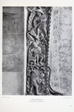  Hıristiyan illüstrasyon. Eski görüntü