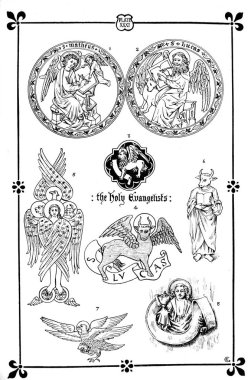 Hıristiyan illüstrasyon. Eski görüntü