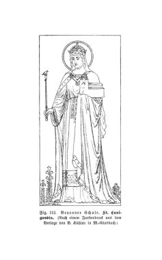 Hıristiyan illüstrasyon. Eski görüntü