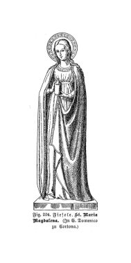 Hıristiyan illüstrasyon. Eski görüntü