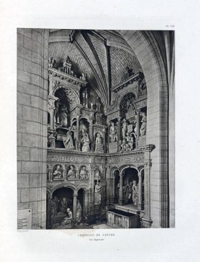 Hıristiyan illüstrasyon. Eski görüntü 