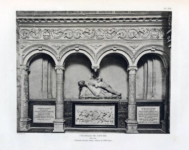 Hıristiyan illüstrasyon. Eski görüntü 