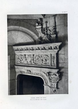 Hıristiyan illüstrasyon. Eski görüntü 